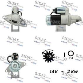 Compre Motor de arranque da SIDAT S12MH0323A2 a um preço baixo por 144,39 €