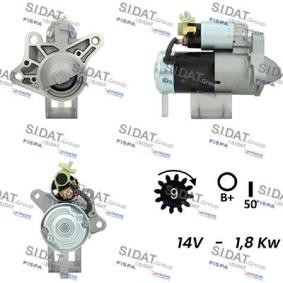 Compre Motor de arranque da SIDAT S12MH0545A2 a um preço baixo por 142,41 €