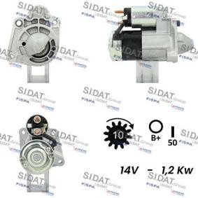Köp Startmotor av SIDAT S12MH0752A2 till det låga priset 1745,87 kr