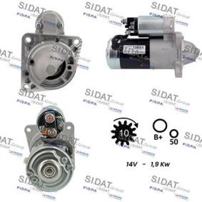 Köp Startmotor av SIDAT S12MH0822A2 till det låga priset 1291,52 kr