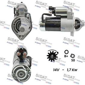 Anlasser S12VA0086A2 von SIDAT günstig für 190,25 € online kaufen