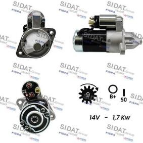 Anlasser S12VA0212A2 von SIDAT günstig für 126,06 € online kaufen