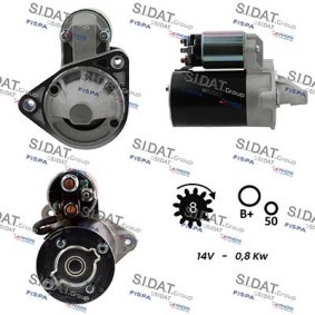 Compre Motor de arranque da SIDAT S12VA0240A2 a um preço baixo por 94,61 €