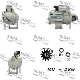 Anlasser S12VA0412A2 von SIDAT günstig für 189,99 € online kaufen