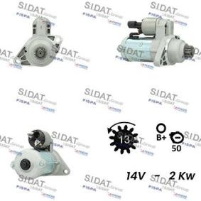 Anlasser von SIDAT