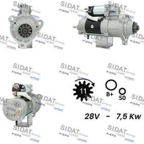 Anlasser für RENAULT TRUCKS von SIDAT