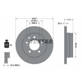 Acquista Disco freno da TEXTAR 92338503 a buon mercato per soli 73,83 €