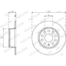 Bremsscheibe DDF2825C von FERODO günstig für 31,02 € online kaufen