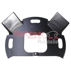 Compre Chapa deflectora, disco de travão da METZGER 6115503 a um preço baixo por 31,17 €