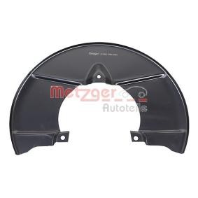 Acquista Lamiera paraspruzzi disco freno da METZGER 6115505 a buon mercato per soli 28,31 €