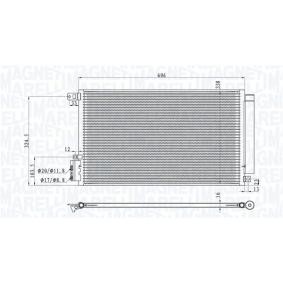 Klimakondensator 350203100500 von MAGNETI MARELLI günstig für 120,41 € online kaufen
