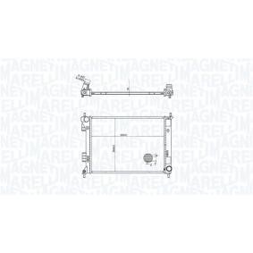 Acquista Radiatore motore da MAGNETI MARELLI 350213204300 a buon mercato per soli 124,13 €