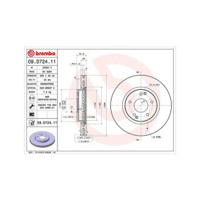 Achetez des Disque de frein MAGNETI MARELLI 360406170701 à prix pour 123,38 €