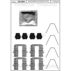 Acquista Kit accessori, pastiglia freno da TRISCAN online per T-Cross (C11_) a prezzi moderati