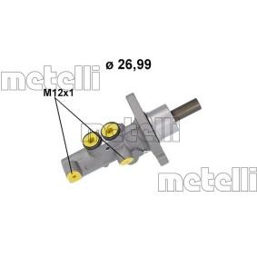 Achetez des Maître-cylindre de frein METELLI 05-1218 à prix pour 59,29 €