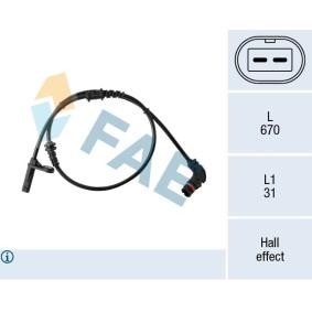 ABS-Sensor für MERCEDES-BENZ von FAE