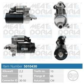 Köp Startmotor av MEAT & DORIA 5010430 till det låga priset 2039,82 kr
