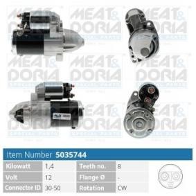 Köp Startmotor av MEAT & DORIA 5035744 till det låga priset 1280,65 kr