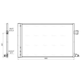 Köp Kondensor, klimatanläggning av AVA COOLING SYSTEMS JE5090D till det låga priset 2897,97 kr