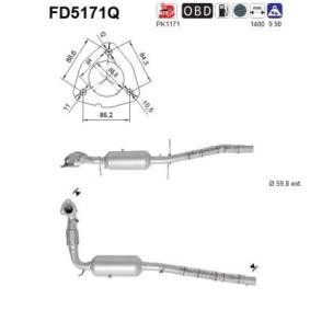 Køb Partikelfilter af AS FD5171Q til den lave pris 5469,96 DKK