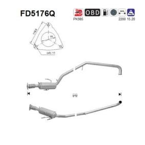 Køb Partikelfilter af AS FD5176Q til den lave pris 6538,20 DKK