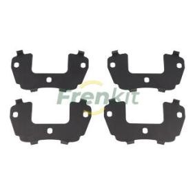 Acquista Sfoglia anticigolío, Pastiglia freno, (Piastra posteriore) da FRENKIT 940163 a buon mercato per soli 9,19 €
