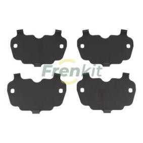 Acquista Sfoglia anticigolío, Pastiglia freno, (Piastra posteriore) da FRENKIT 940251 a buon mercato per soli 6,95 €