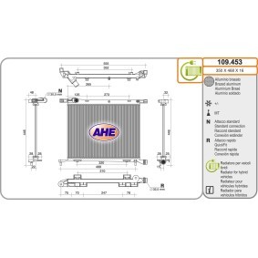 Acquista Radiatore motore da AHE 109.453 a buon mercato per soli 136,34 €