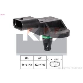 Luftdrucksensor, Höhenanpassung von KW