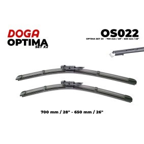 Scheibenwischer OS022 von DOGA günstig für 36,97 € online kaufen
