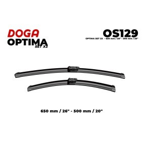 Achetez des Essuie-glace DOGA OS129 à prix pour 37,39 €