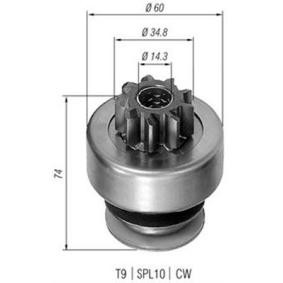 Achetez des Pignon, démarreur MAGNETI MARELLI 940113020071 à prix pour 23,80 €
