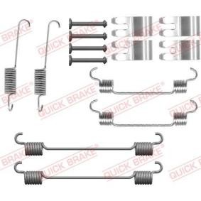 Comprar Juego de accesorios, zapatas de freno de QUICK BRAKE 105-0076 a bajo precio de 8,63 €