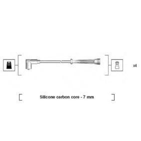Zündleitungssatz 941145350732 von MAGNETI MARELLI günstig für 19,94 € online kaufen