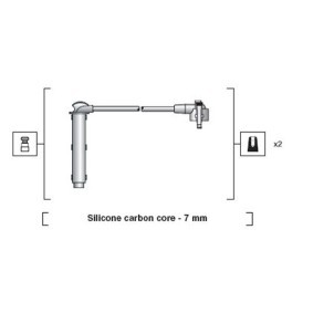 Acquista Kit cavi candele da MAGNETI MARELLI 941255040814 a buon mercato per soli 27,15 €
