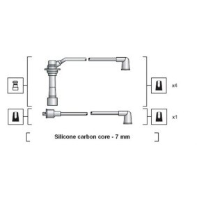 Acquista Kit cavi candele da MAGNETI MARELLI 941275030863 a buon mercato per soli 69,34 €