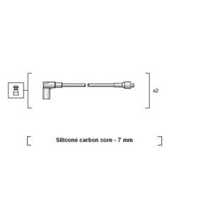 Osta Sytytysjohtosarja MAGNETI MARELLI:llä 941318111199 edullisesti hintaan 10,02 €