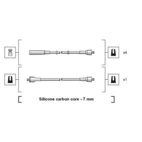 Acquista Kit cavi candele da MAGNETI MARELLI 941318111206 a buon mercato per soli 10,67 €