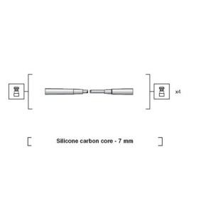Acquista Kit cavi candele da MAGNETI MARELLI 941318111216 a buon mercato per soli 12,37 €