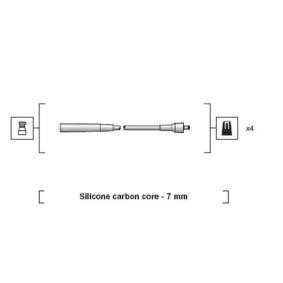 Acquista Kit cavi candele da MAGNETI MARELLI 941318111226 a buon mercato per soli 12,42 €