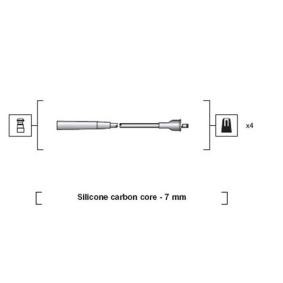 Acquista Kit cavi candele da MAGNETI MARELLI 941318111227 a buon mercato per soli 13,55 €