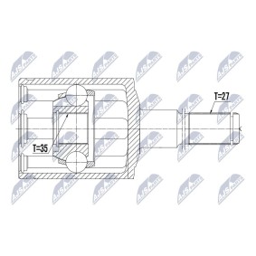 Acquista Kit giunti semiasse da NTY NPW-CH-028 a buon mercato per soli 78,71 €