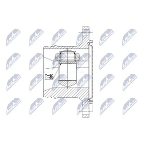 Gelenksatz, Antriebswelle NPW-CH-073