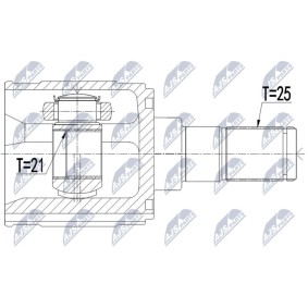 Gelenksatz, Antriebswelle NPW-HY-554