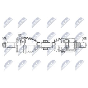 Acquista Semiasse da NTY NPW-HY-583 a buon mercato per soli 208,88 €