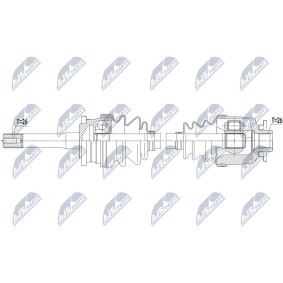 Antriebswelle NPW-MZ-068