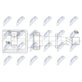 Antriebswelle NPW-NS-075
