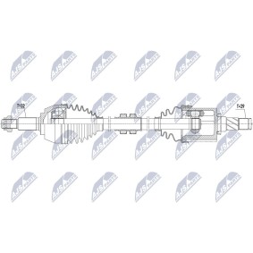 Antriebswelle des Herstellers NTY - Originalware Artikelnummer: NPW-NS-126