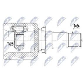 Gelenksatz, Antriebswelle NPW-TY-158