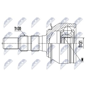Gelenksatz, Antriebswelle NPZ-DW-032